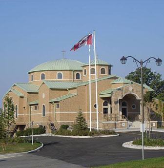 Radeff Architect - Saint Dimitar Bulgarian Eastern Orthodox Church, Brampton, Ontario